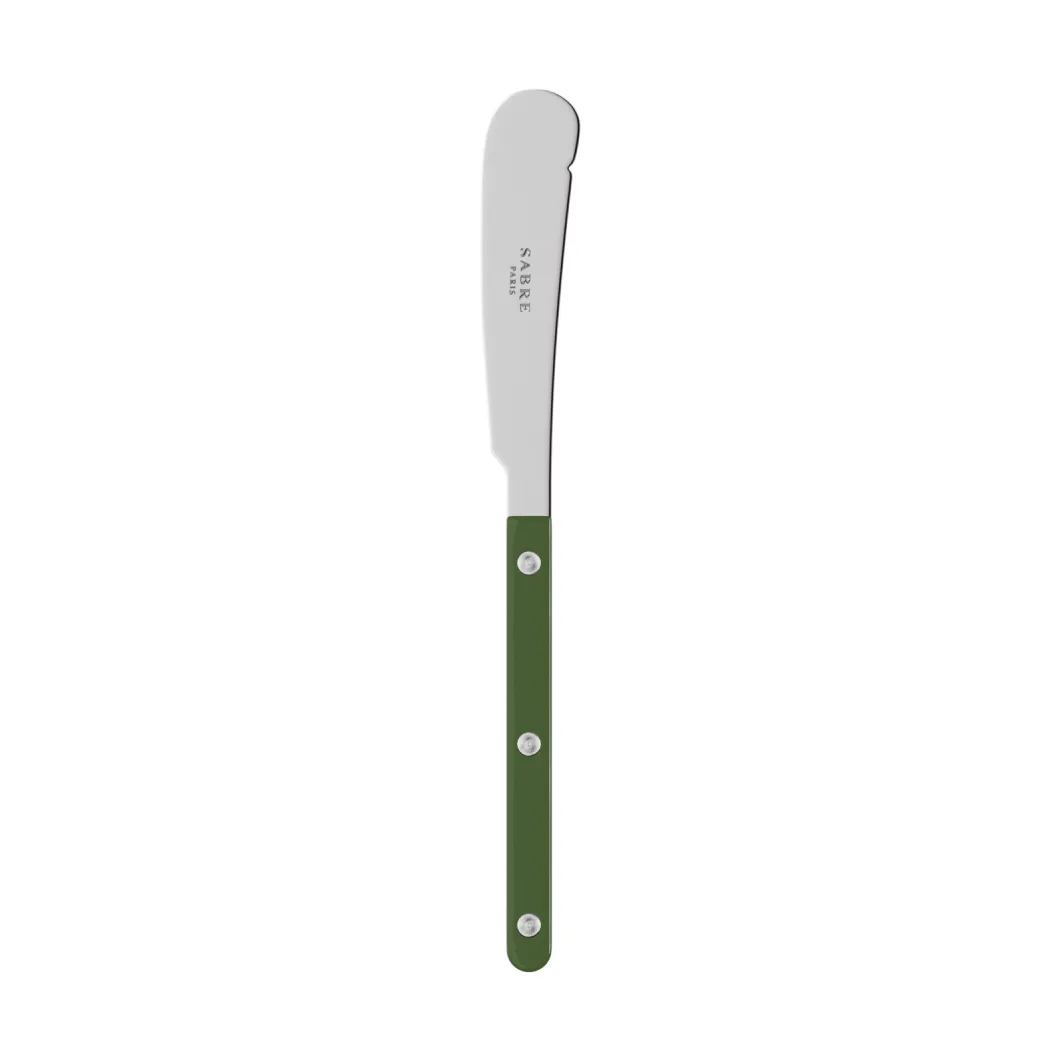 Nóż do masła Bistrot Solid 16 cm, Zielony SABRE Paris