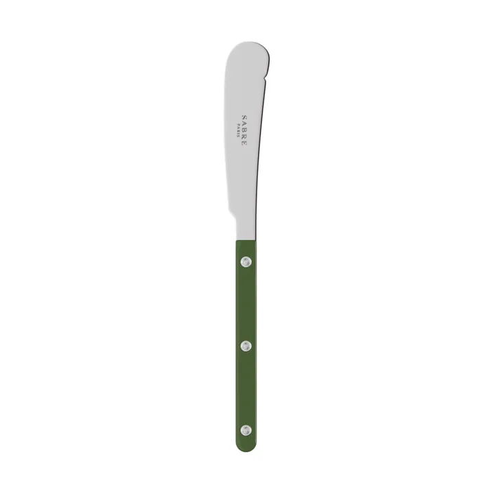 Nóż do masła Bistrot Solid 16 cm - Zielony - SABRE Paris