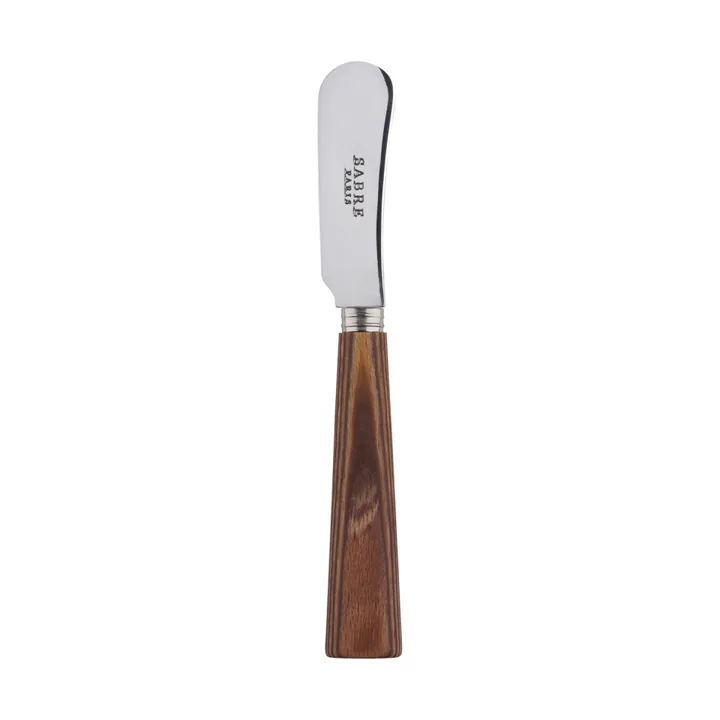 Nóż do masła Nature 14 cm - Laminowane jasne drewno - SABRE Paris