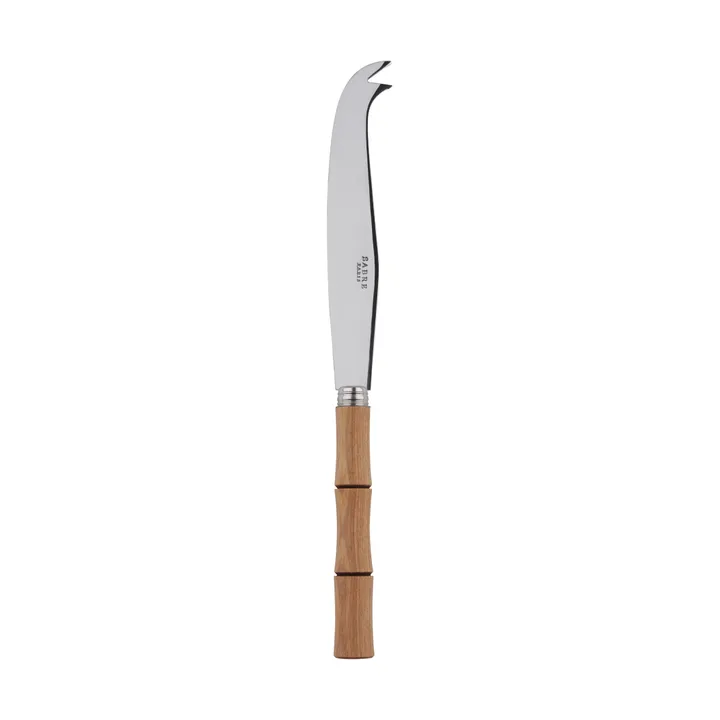 Nóż do sera Bamboo Shape 16 cm - Laminowane jasne drewno - SABRE Paris