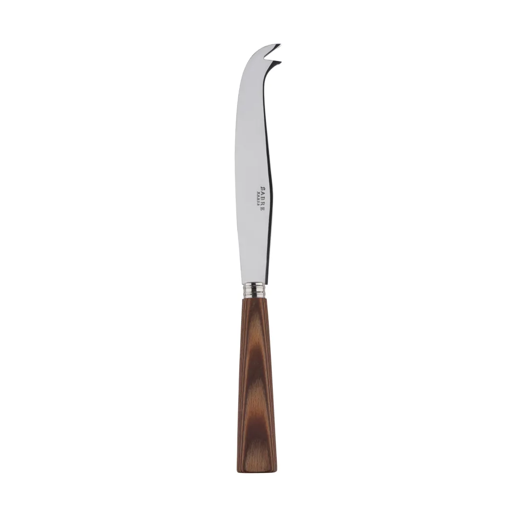 Nóż do sera Nature 24 cm, Laminowane jasne drewno SABRE Paris