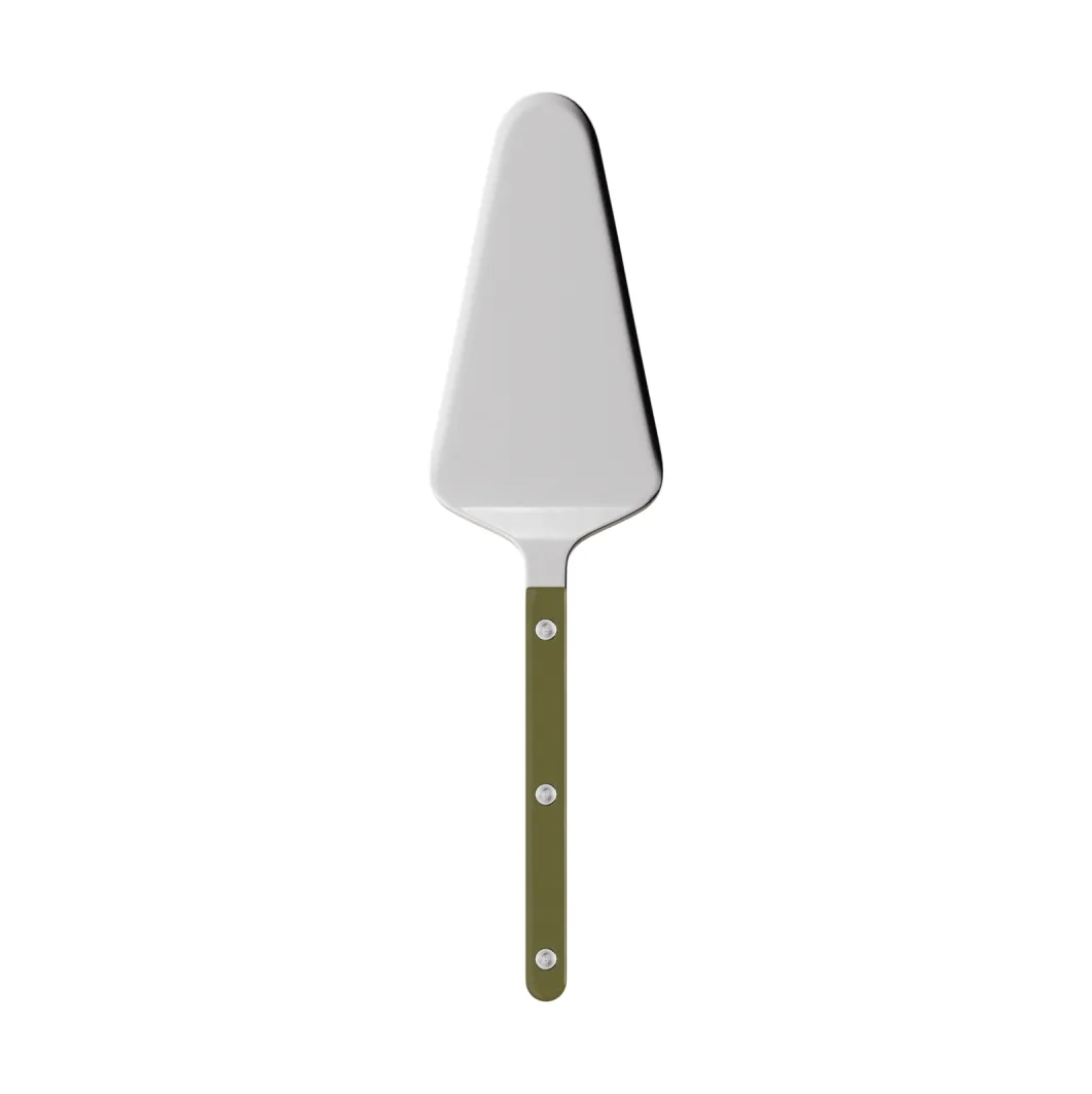 Łopatka do tortu Bistrot Solid 25 cm, Zieleń paproci SABRE Paris