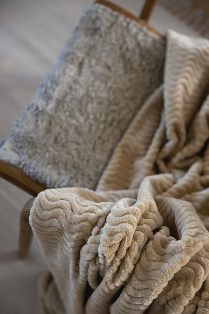 Agnes koc z polaru, Beige Sagaform