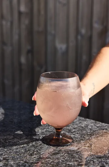 Billi szklanki do piwa 500 ml, zestaw 4 sztuki - Brązowe - Sagaform