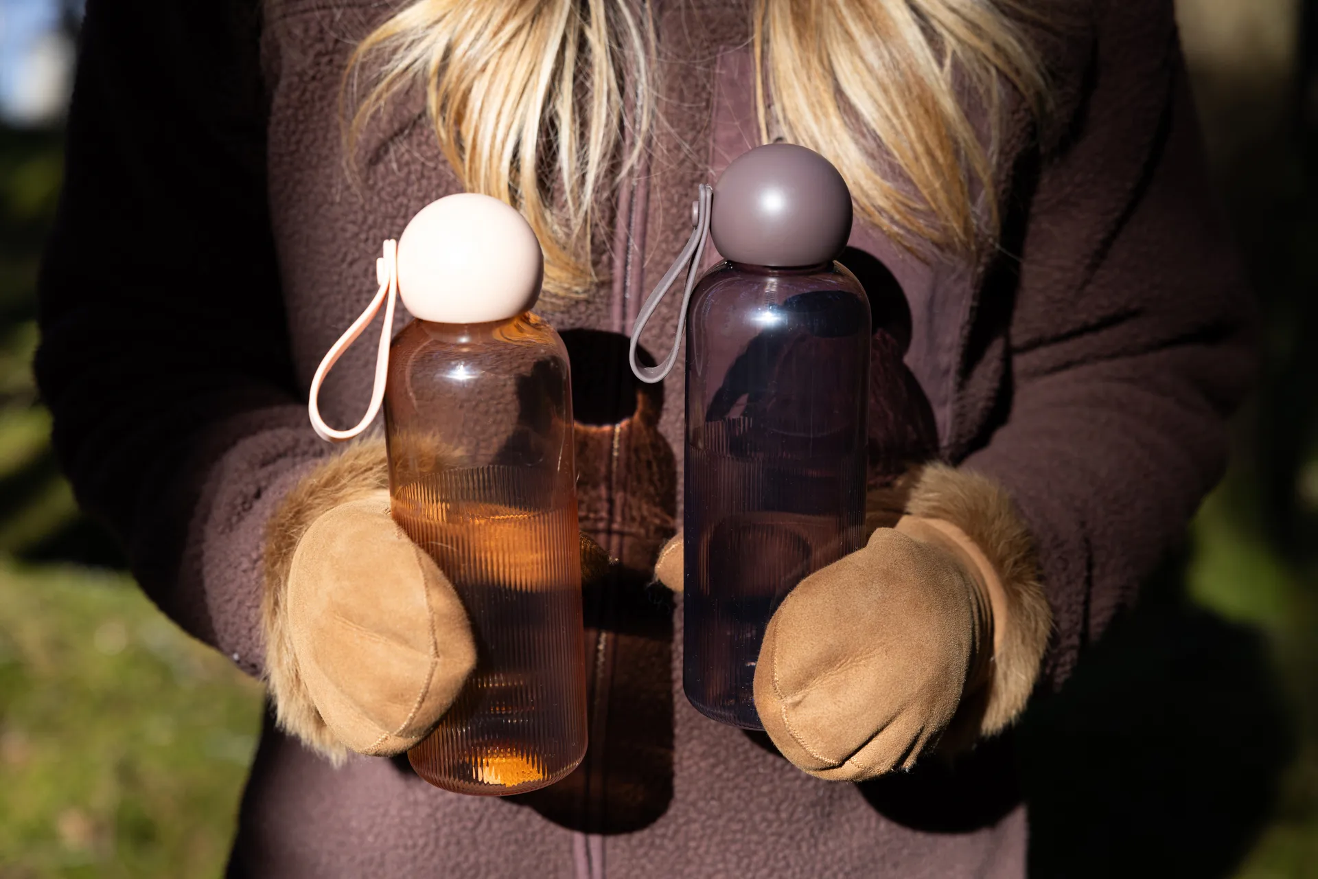 Butelka na wodę Ture 60 cl, Różowy Pantone Sagaform