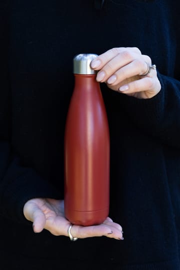 Butelka stalowa Nils 50 cl - Czerwony Pantone - Sagaform