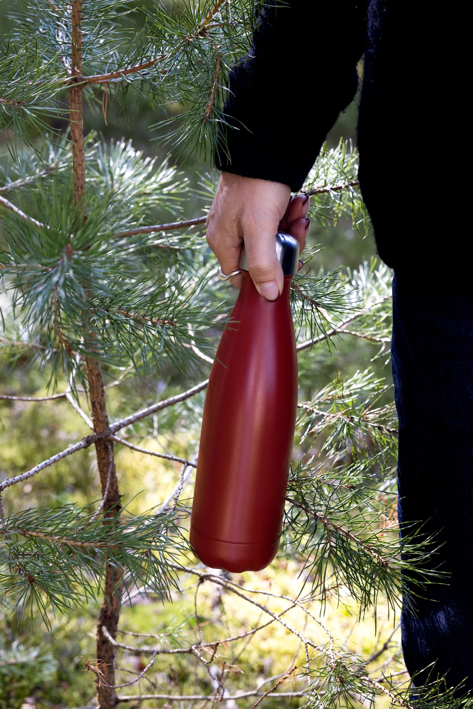 Butelka stalowa Nils 50 cl, Czerwony Pantone Sagaform