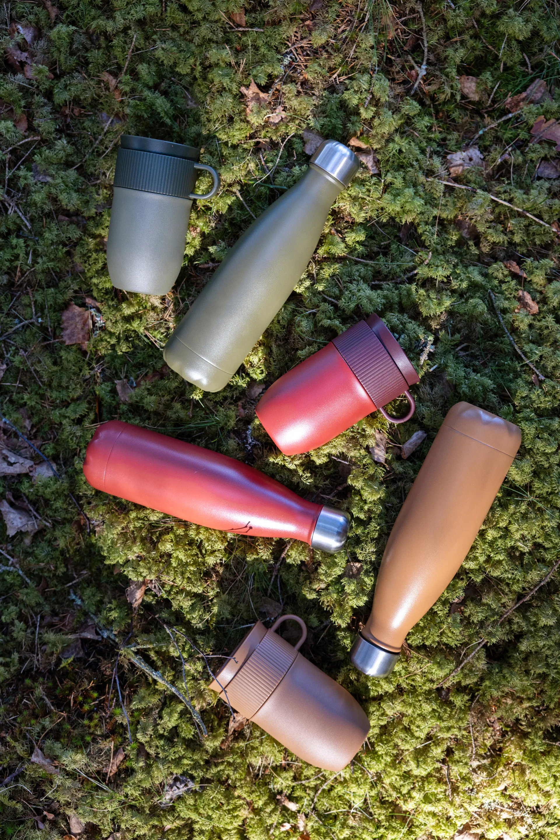 Butelka stalowa Nils 50 cl, Fudge Pantone Sagaform