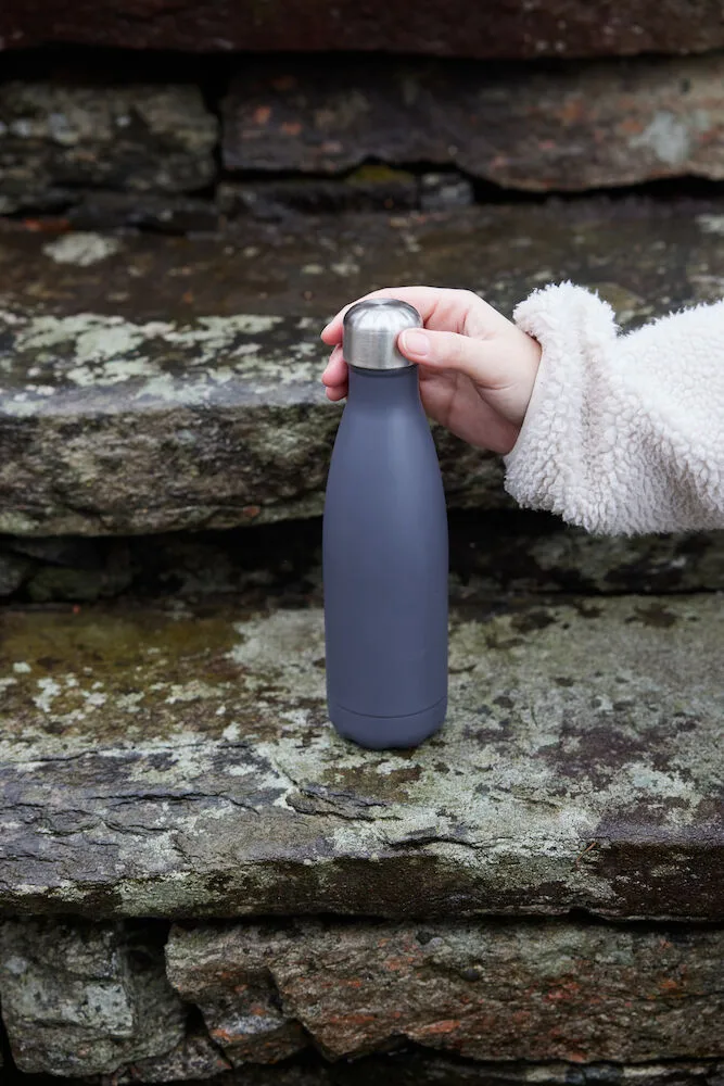 Butelka stalowa Nils 50 cl, Szara Sagaform