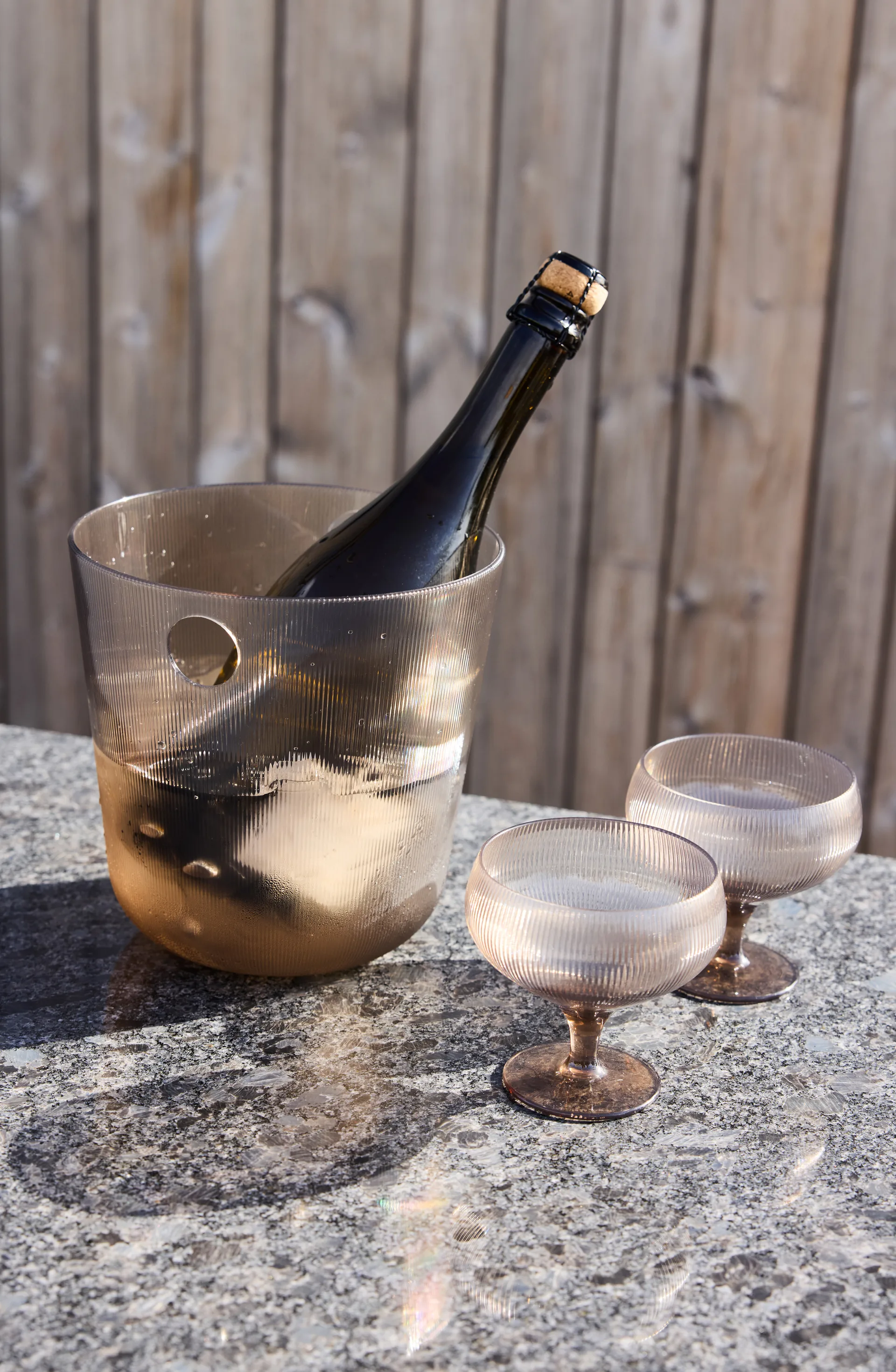 Chłodziarka do wina Billi Ø18 cm, Brązowa Sagaform