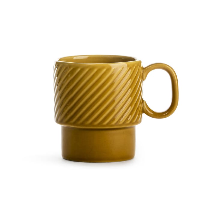 Coffee & More kubek do kawy - żółty - Sagaform