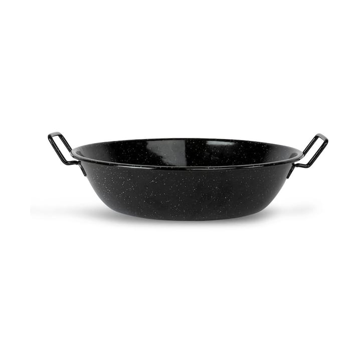 Doris emaliowany wok średni Ø31,5 cm - Czarny - Sagaform