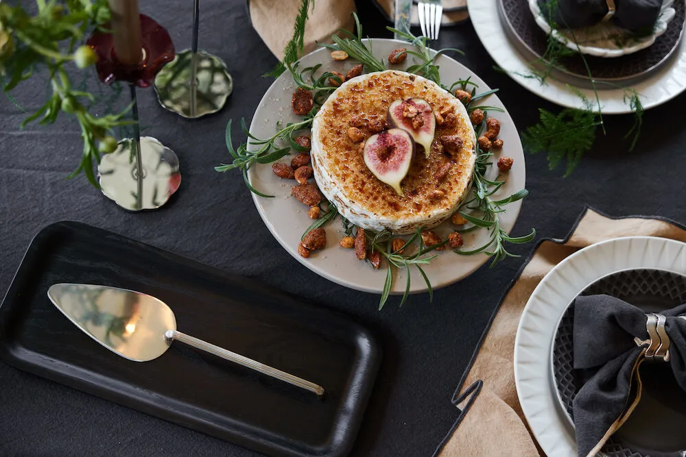 Długi talerz Hanna 34x15 cm, Czarny Sagaform