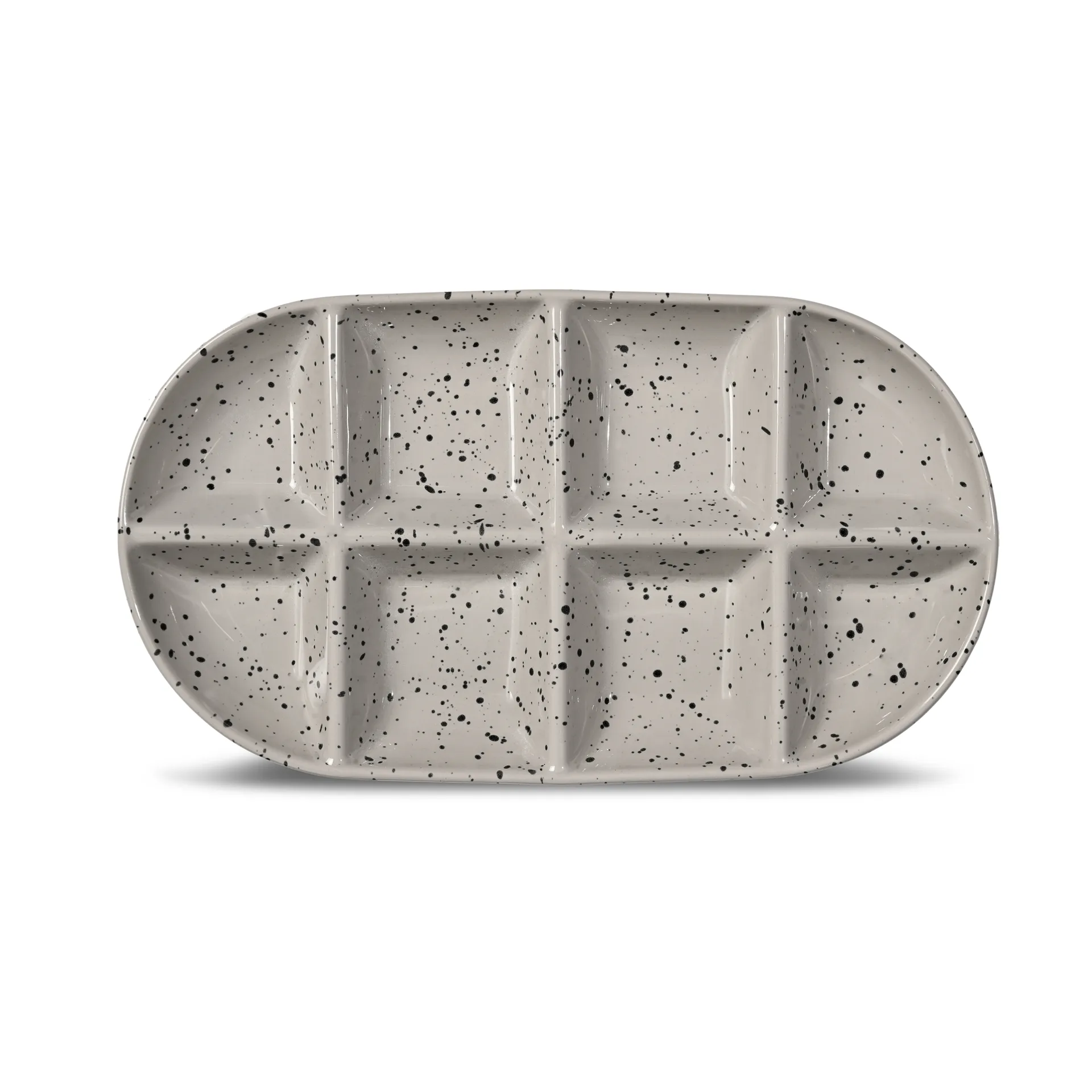 Duża taca do serwowania Ditte 20x36 cm, Szaro-czarny Sagaform