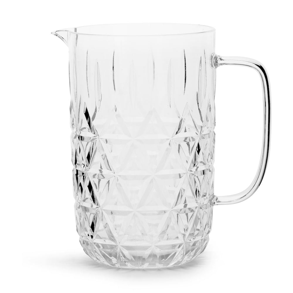 Sagaform Dzbanek Picknick 1,2 l Przezroczysty | Skandynawski Design | Dzbanki i karafki do wody | Przezroczysty