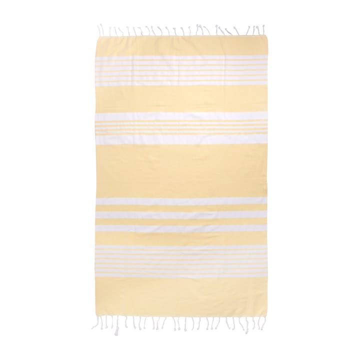 Ella Hamam ręcznik 90x170 cm - Żółty - Sagaform