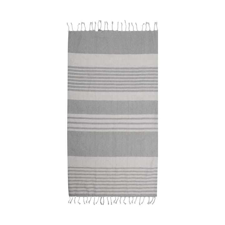 Ella hamam ręcznik kąpielowy w paski 145x250 cm - Szary - Sagaform