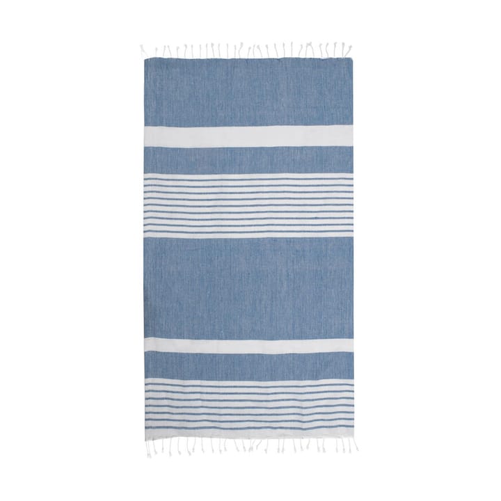 Ella hamam ręcznik w paski 90x170 cm - Niebieski - Sagaform