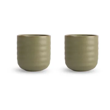 Ellen kubek 2‑pak 180 ml - Zielony - Sagaform