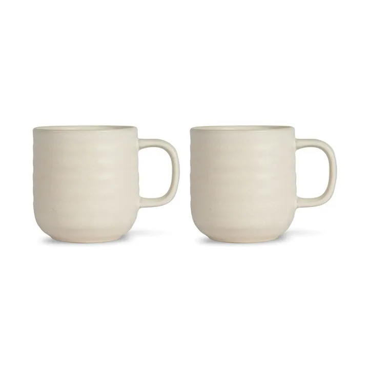 Ellen kubek 370 ml, zestaw 2 szt. - Off white - Sagaform
