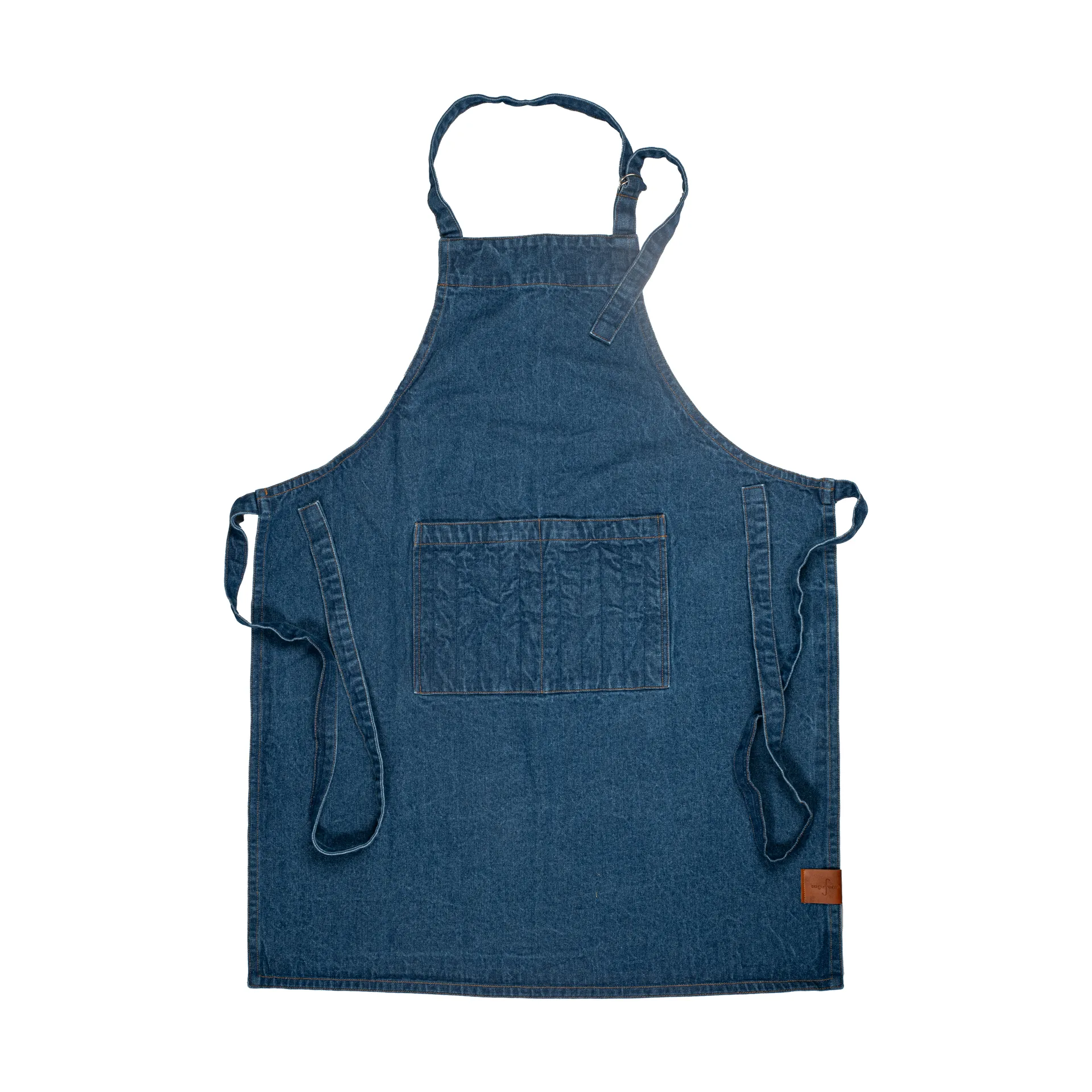 Fartuch Aron Denim 70x90 cm, Niebieski Sagaform