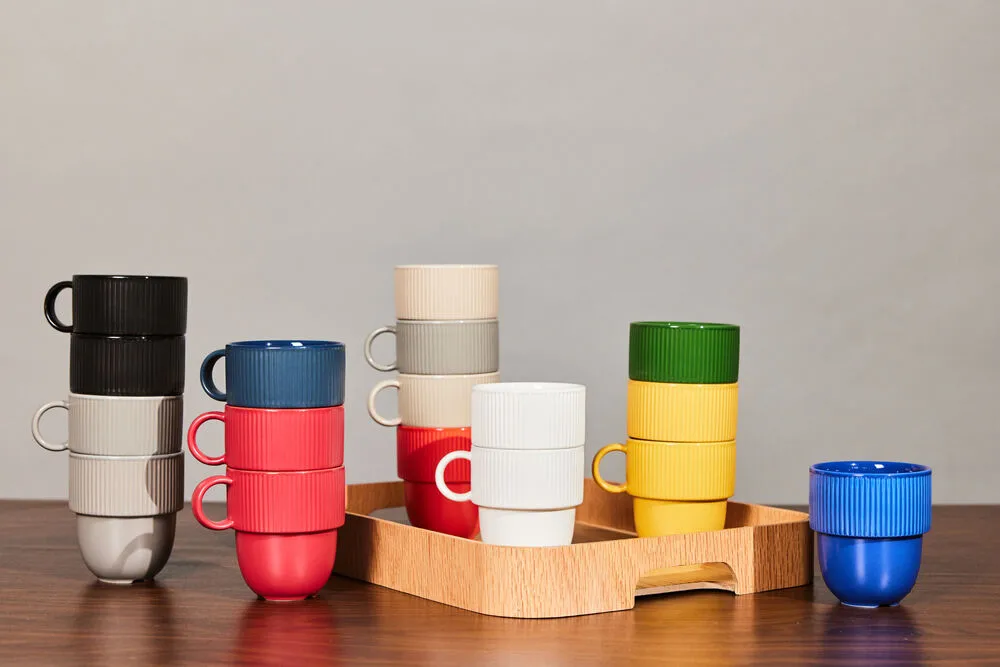 Filiżanka Inka z uchem 27 cl, Niebieska Sagaform