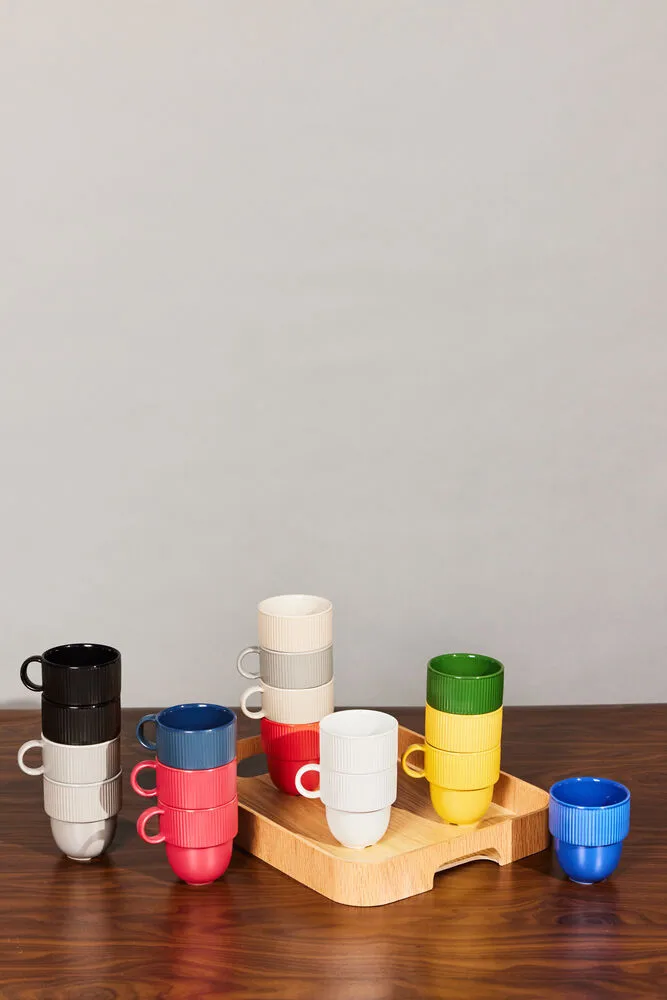 Filiżanka Inka z uchem 27 cl, Szara Sagaform