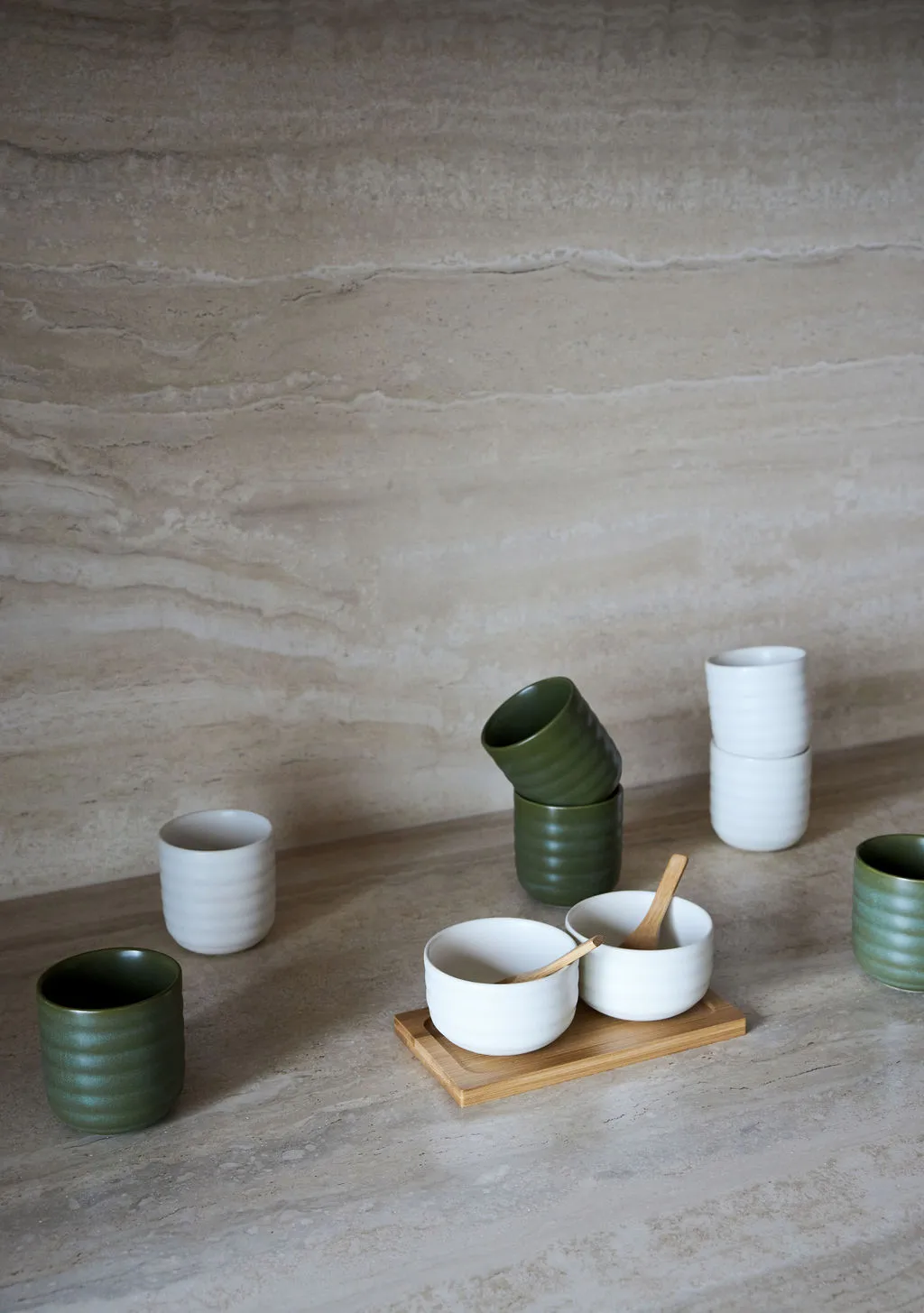 Filiżanki Ellen 2-pak 18 cl, Kolor kości słoniowej Sagaform