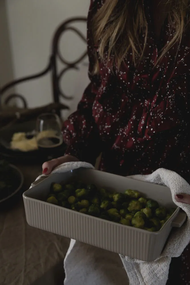 Flora naczynie do piekarnika beżowe, 36x23 cm Sagaform