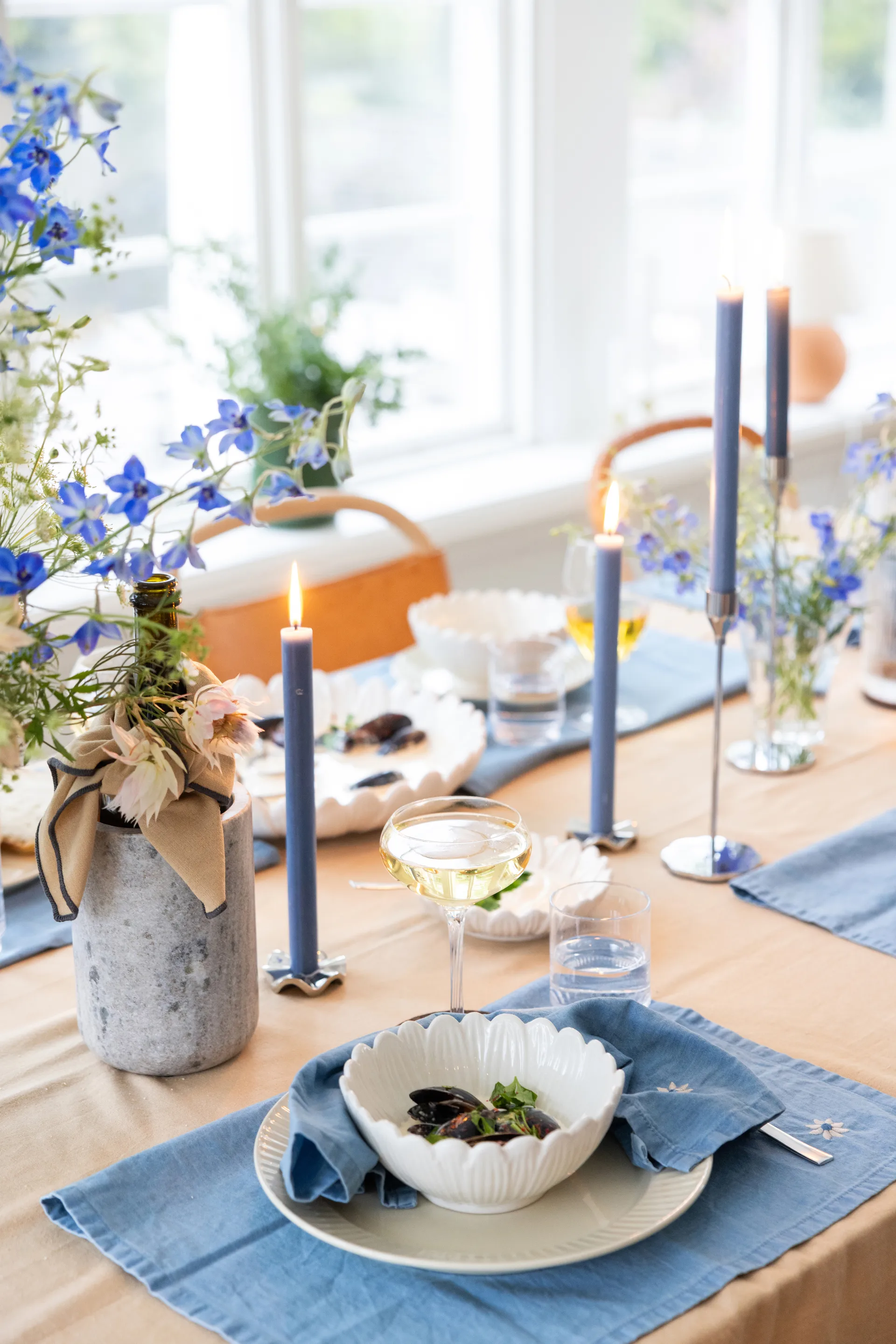 Głeboka miska Dagny mała Ø16 cm, Biały Sagaform