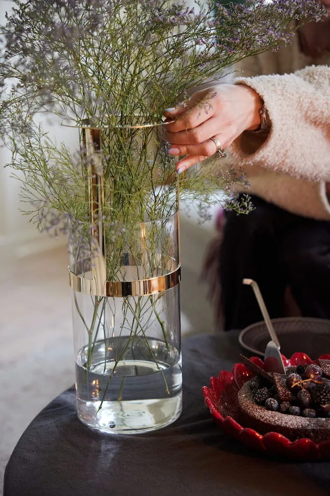 Głęboki półmisek Dagny Ø20 cm, Bordowy Sagaform