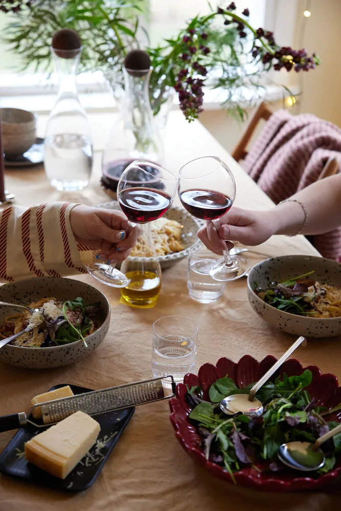 Głęboki półmisek Dagny Ø20 cm, Bordowy Sagaform