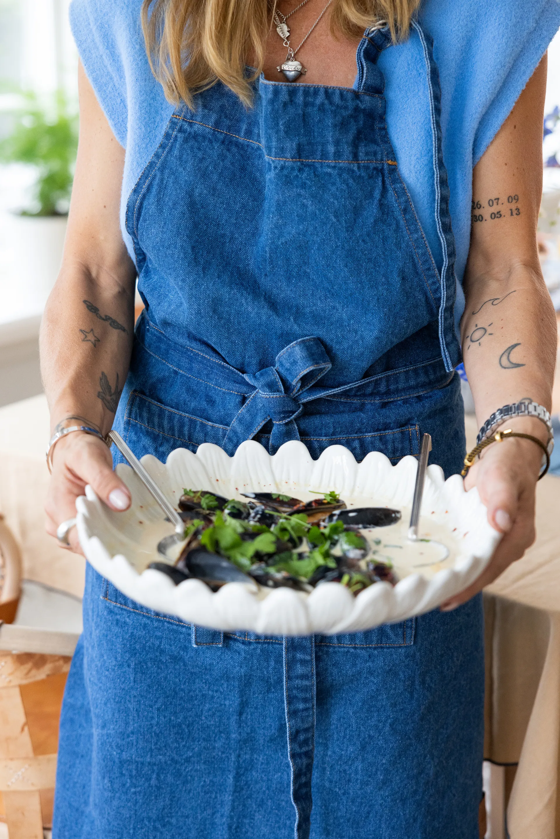 Głęboki półmisek Dagny Ø32 cm, Biały Sagaform