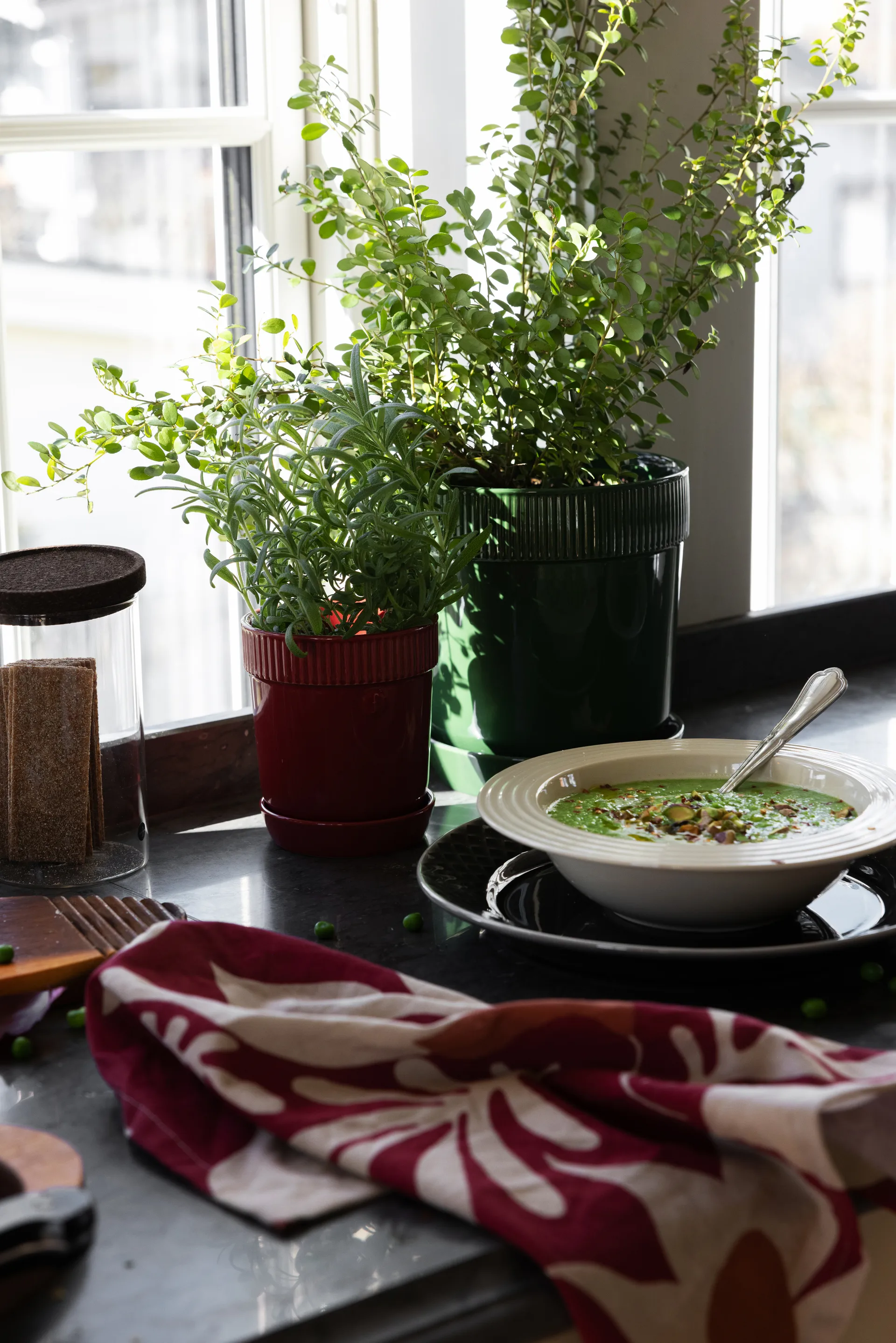 Głęboki talerz Coffee & More Ø22 cm, Beżowy Sagaform