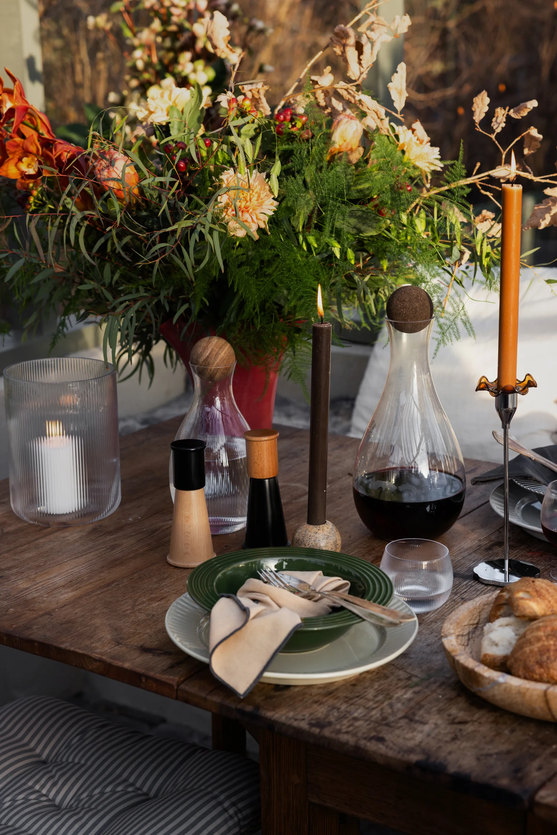 Głęboki talerz Coffee & More Ø22 cm, Zielony Sagaform