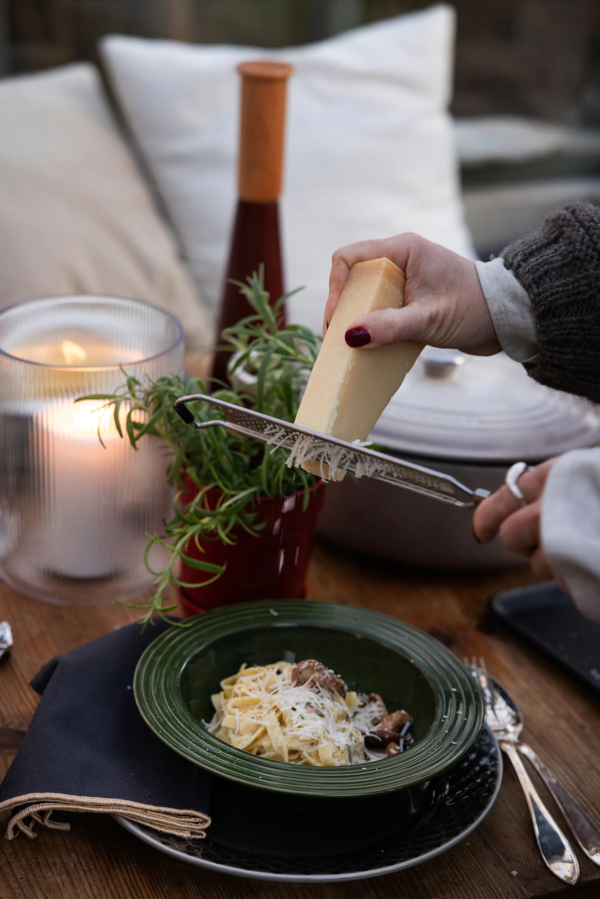 Głęboki talerz Coffee & More Ø22 cm, Zielony Sagaform