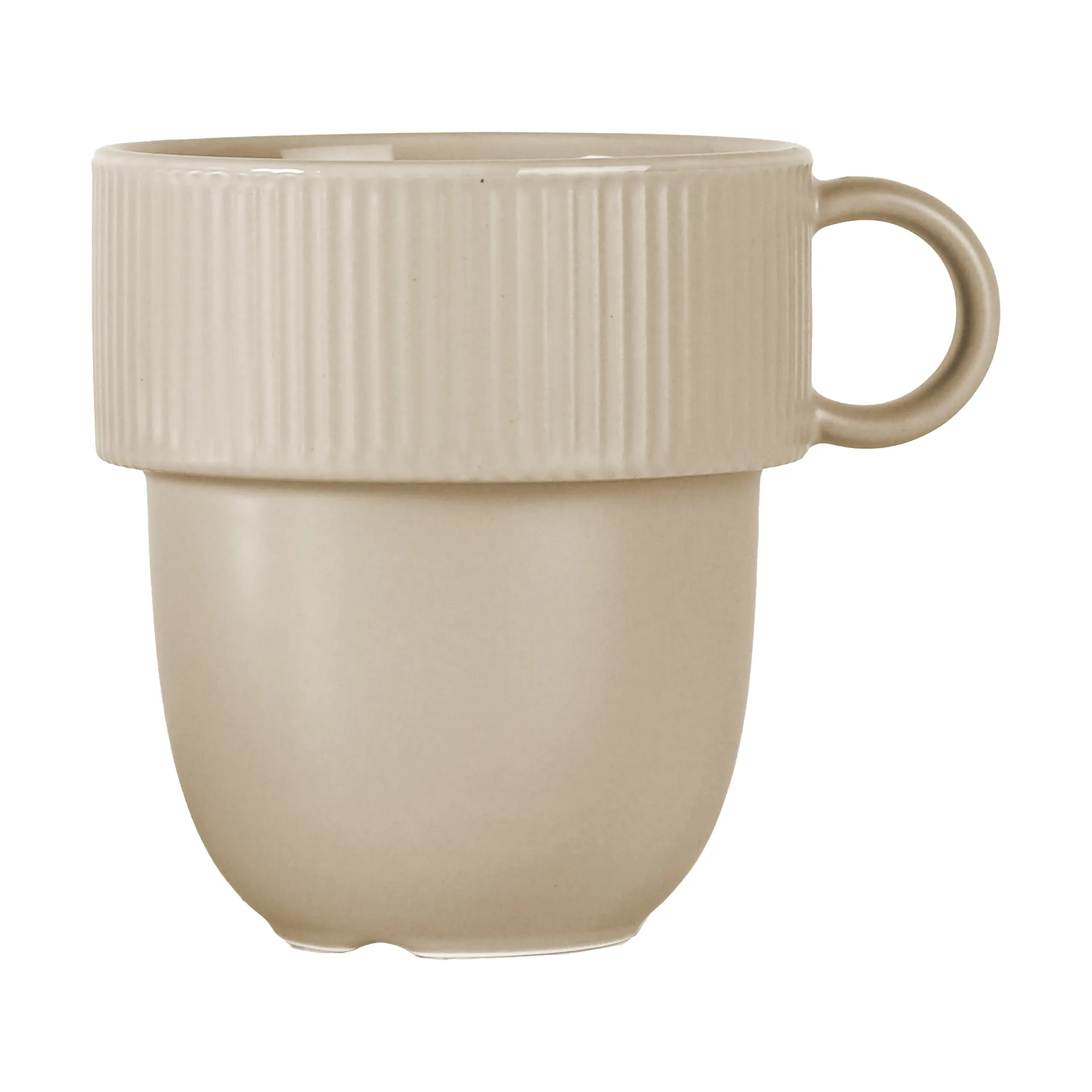Inka kubek do herbaty 375 ml, Beige-warm gray Sagaform