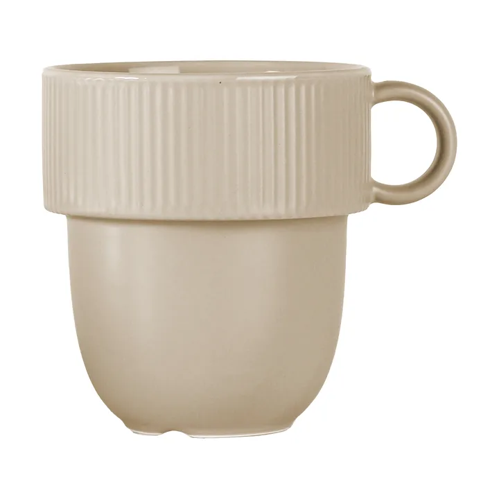 Inka kubek do herbaty 375 ml - Beige-warm gray - Sagaform