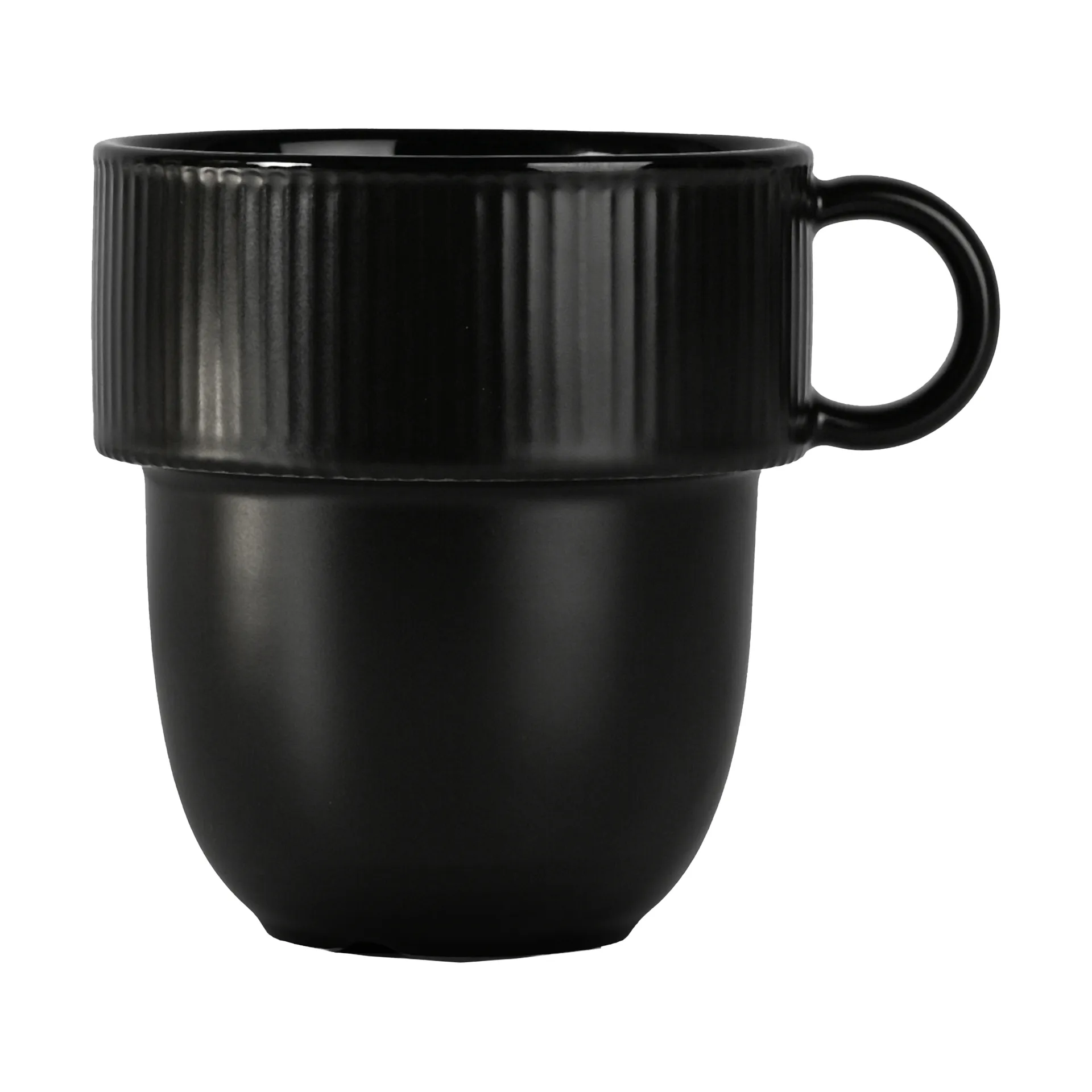 Inka kubek do herbaty 375 ml, Czarny Sagaform