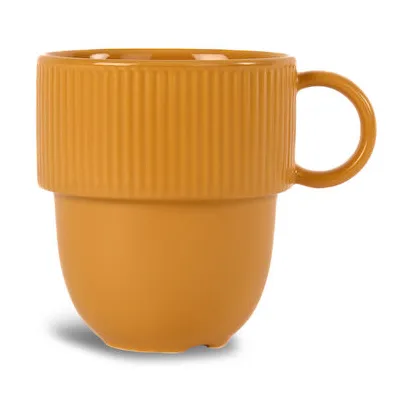 Inka kubek z uchem 270 ml - Żółta - Sagaform
