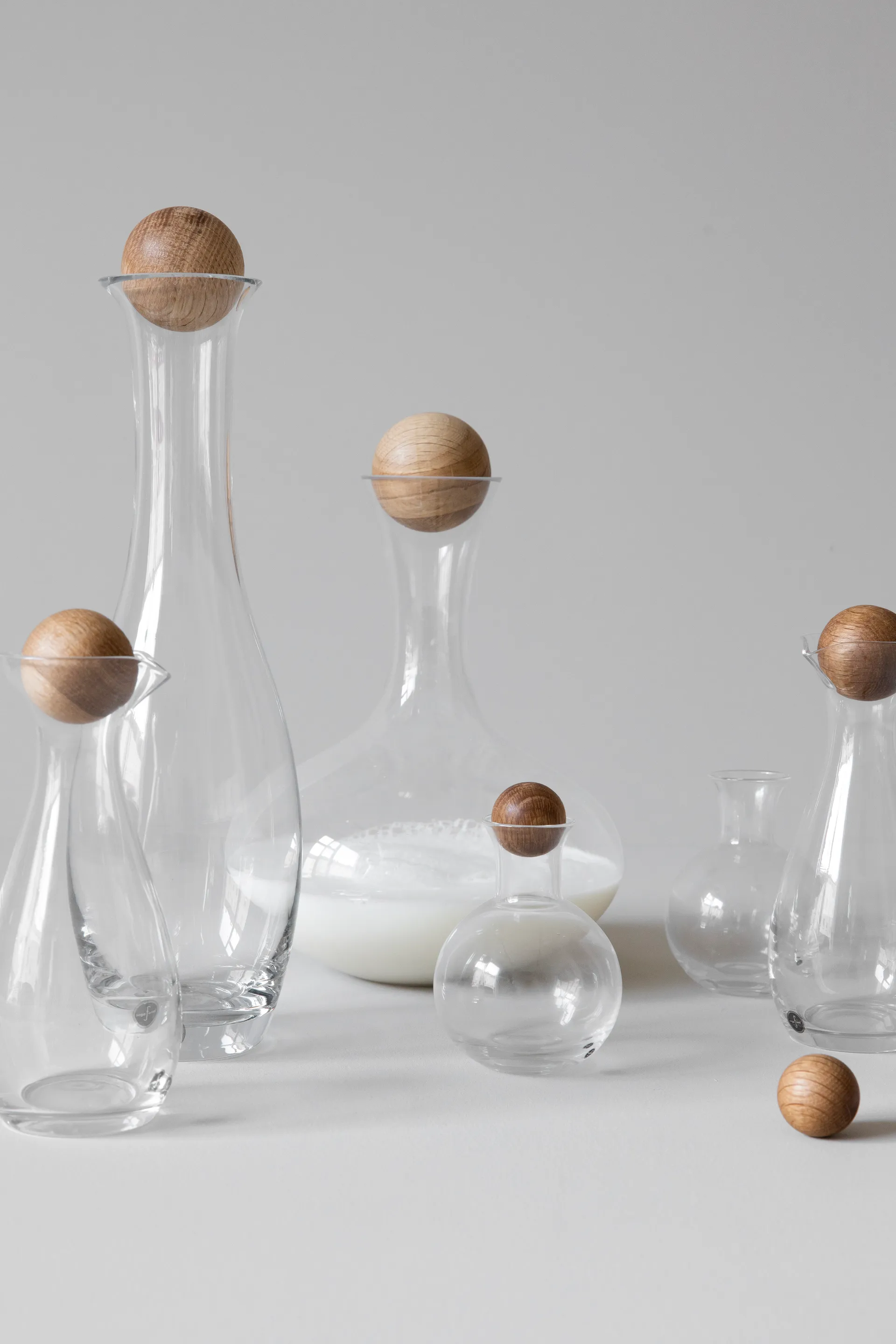 Karafka do wody Oval Nature, 1 l Sagaform