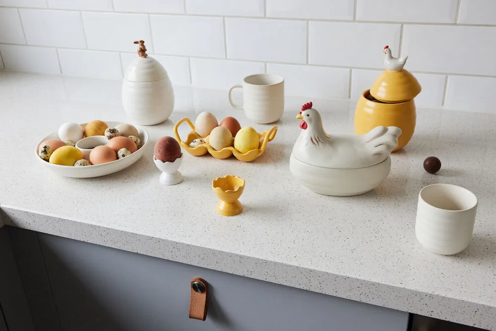 Kieliszek na jajko Ellen 2-pk, Żółty Sagaform