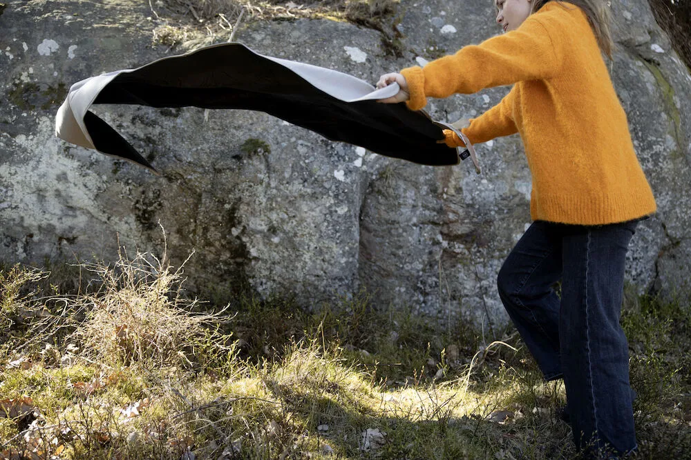 Koc piknikowy City 130x170 cm, Beżowy Sagaform