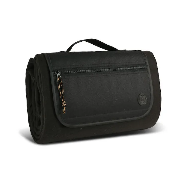 Koc piknikowy City 130x170 cm, Czarny Sagaform