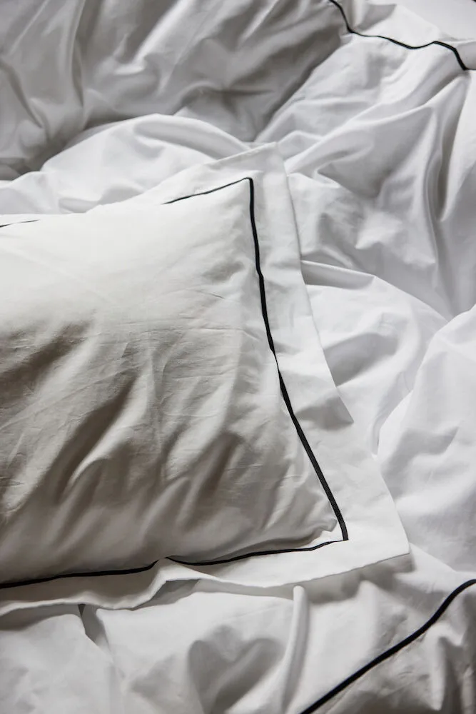 Komplet pościeli Carl 150x210 cm, Biały Sagaform