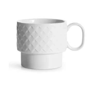 Kubek Coffee & More - Biały - Sagaform
