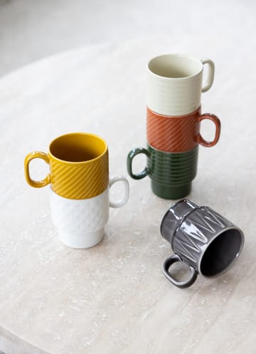 Kubek Coffee & More, zestaw 2 szt - Beżowy - Sagaform