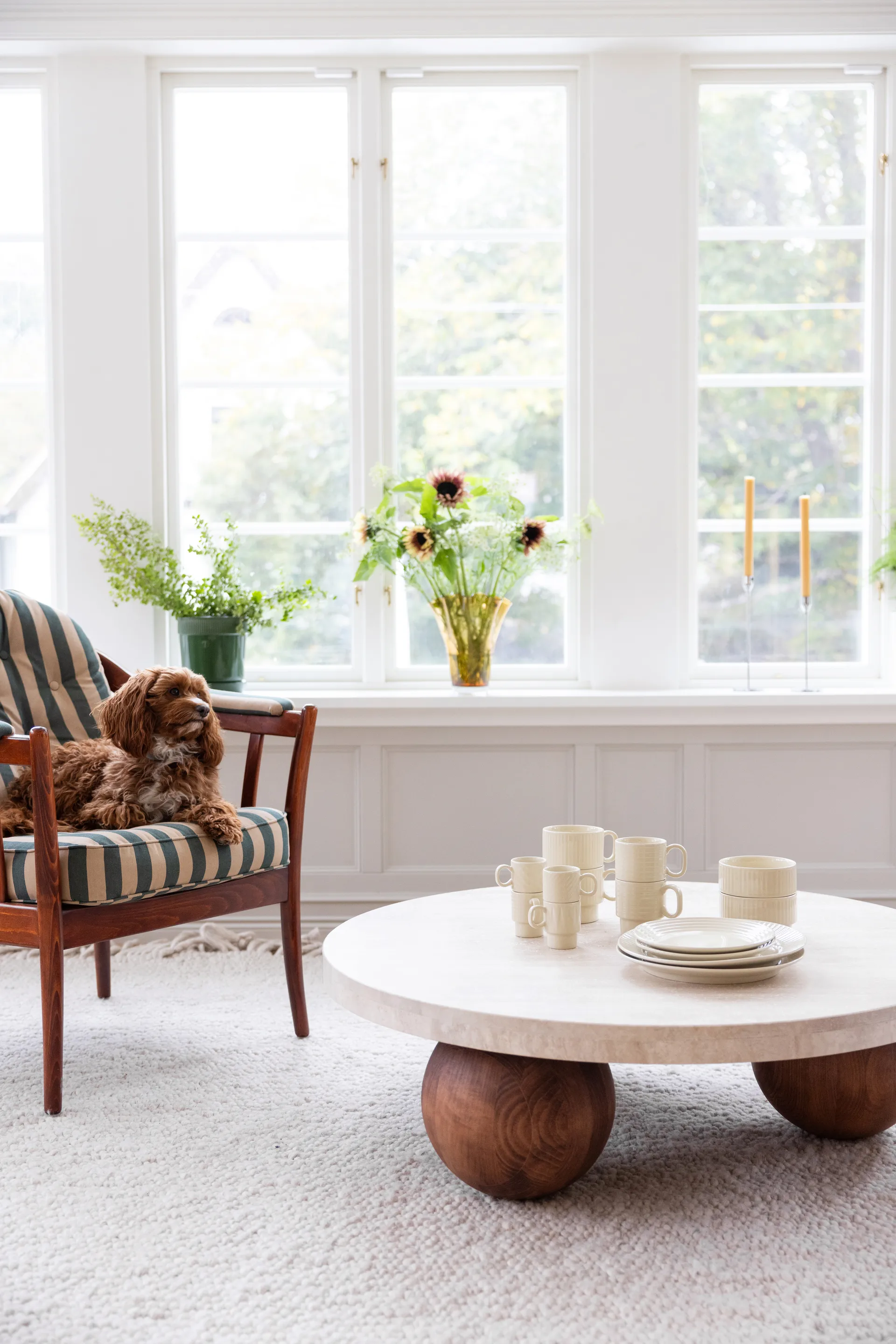 Kubek Coffee & More, zestaw 2 szt, Beżowy Sagaform