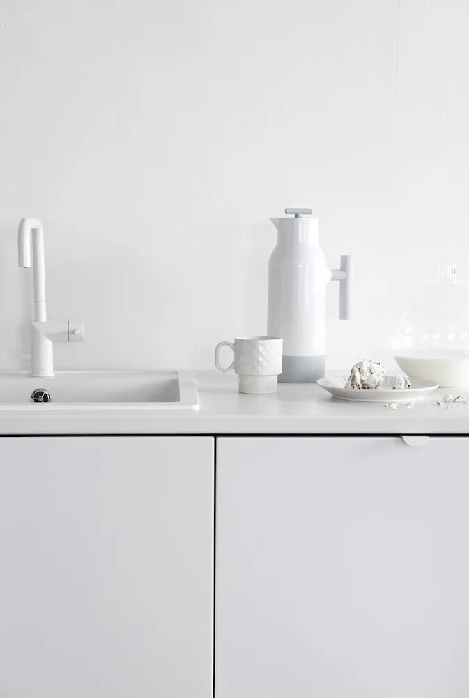 Kubek Coffee & More, zestaw 2 szt, Biały Sagaform