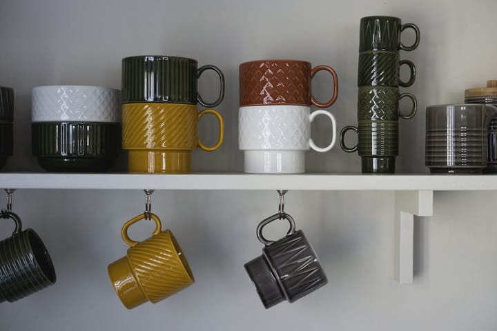 Kubek Coffee & More, zestaw 2 szt, Biały Sagaform